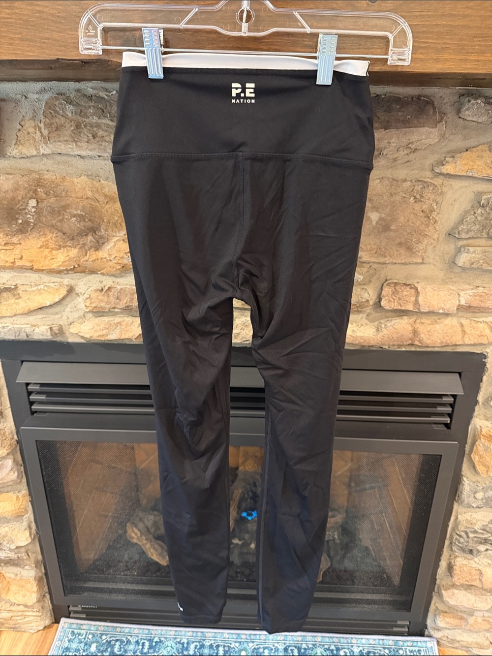 P.E Nation Black womens High-Waist Performance Leggings